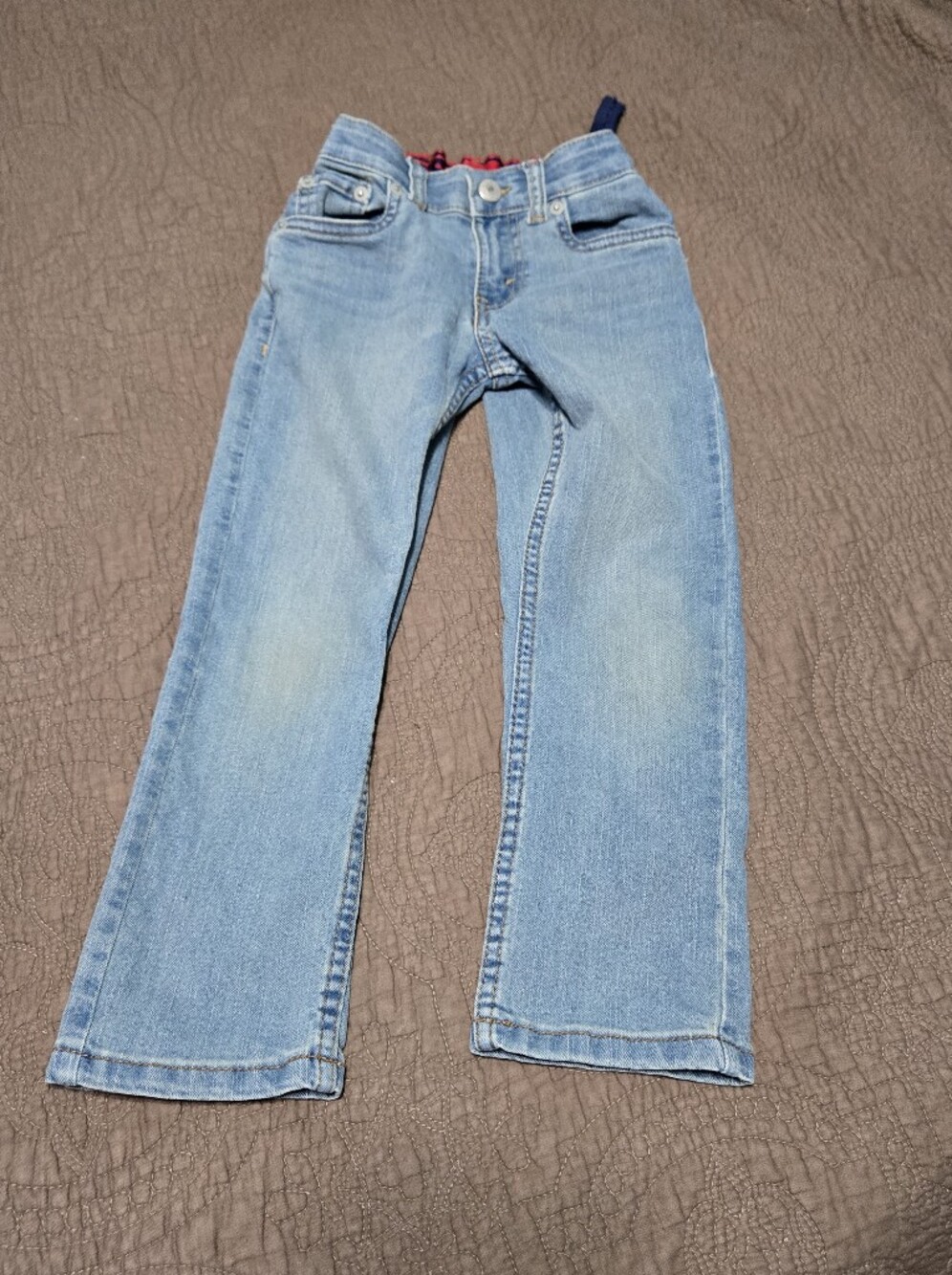Levi's 511 Straight Leg Regular Fit Performance Denim Jeans adjustable, 5 REG